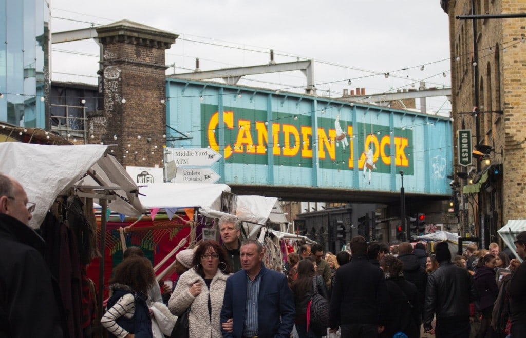 Camden Lock bridge