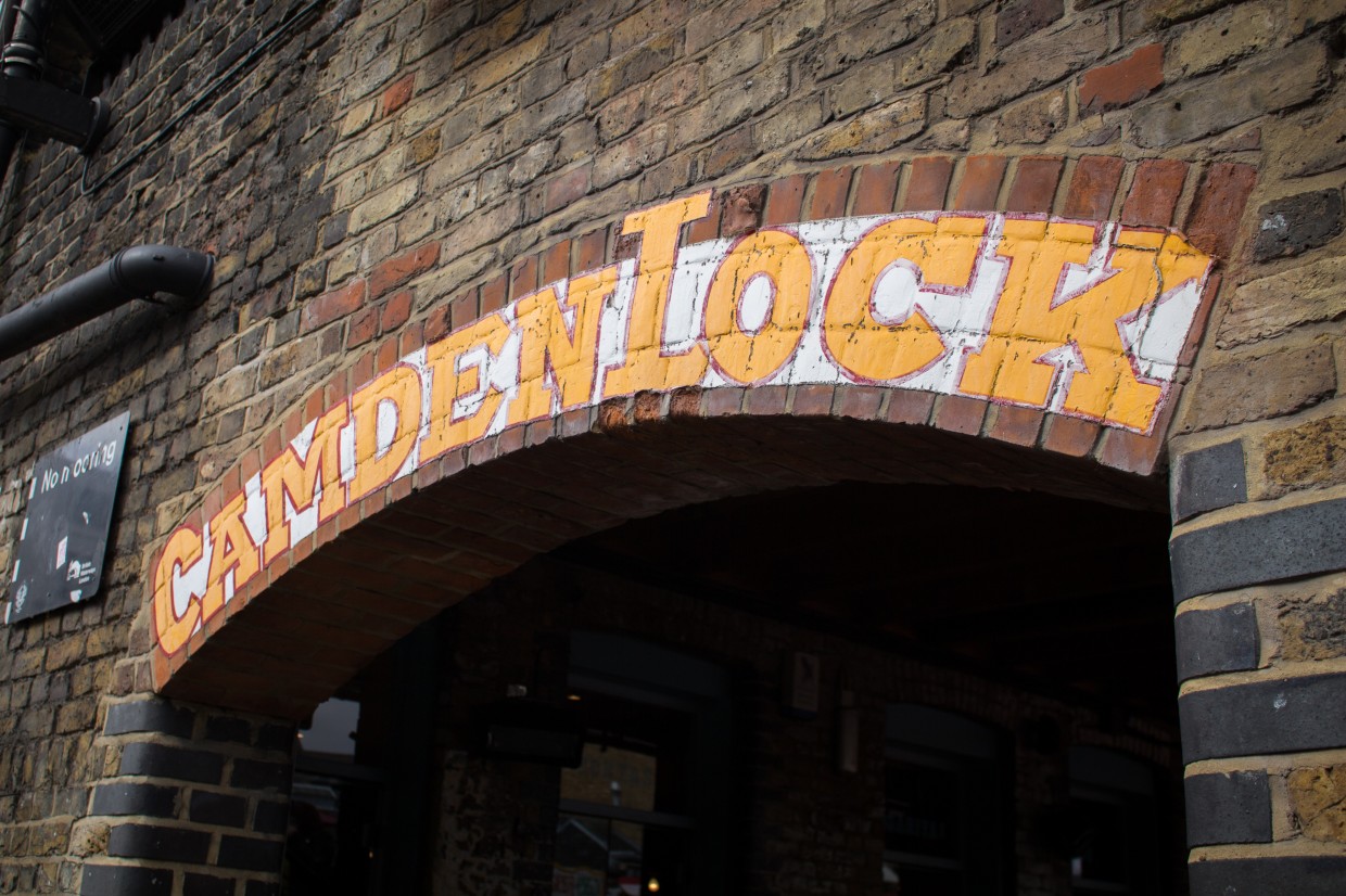 Camden Lock sign