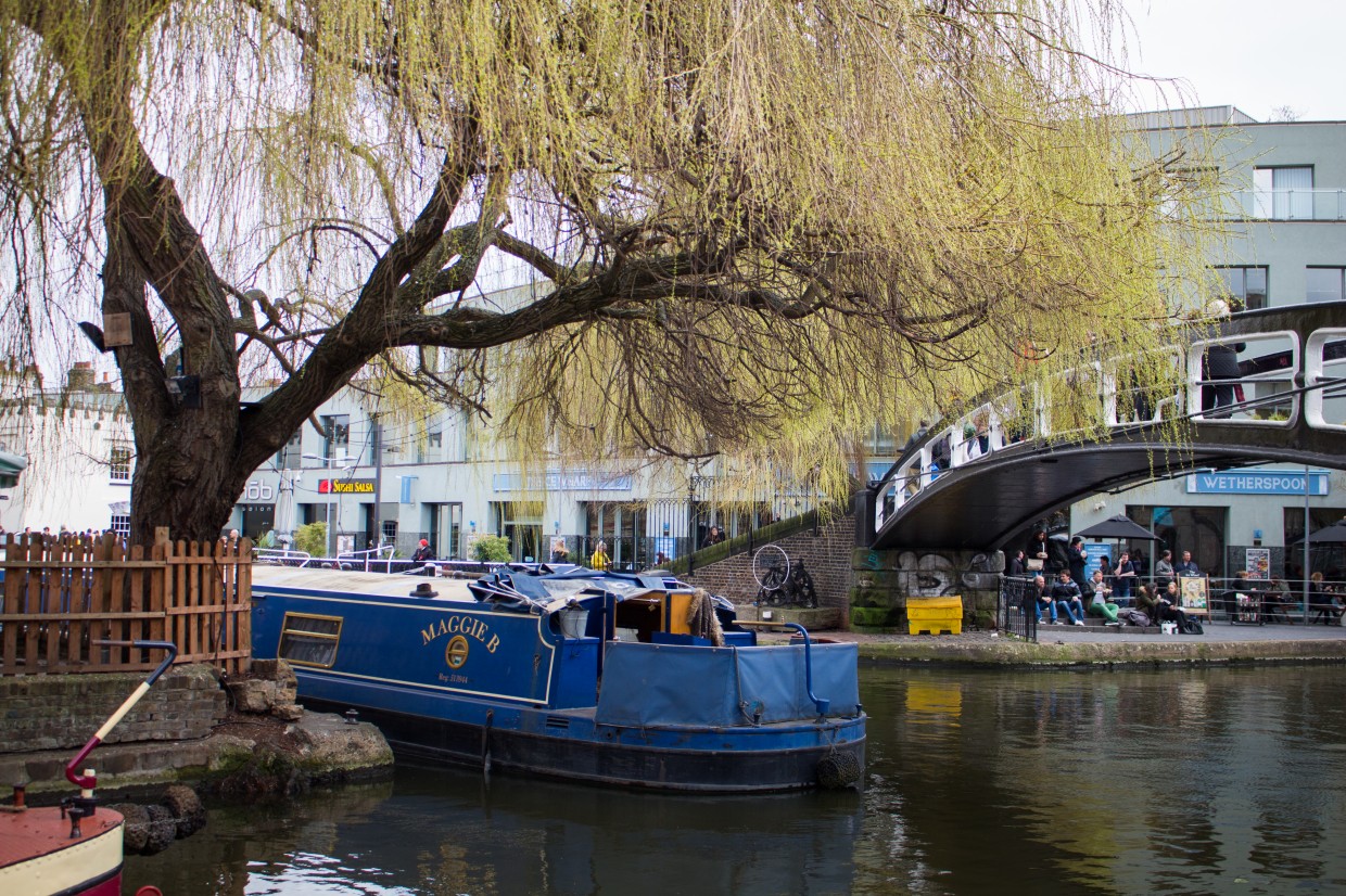 Camden lock boat