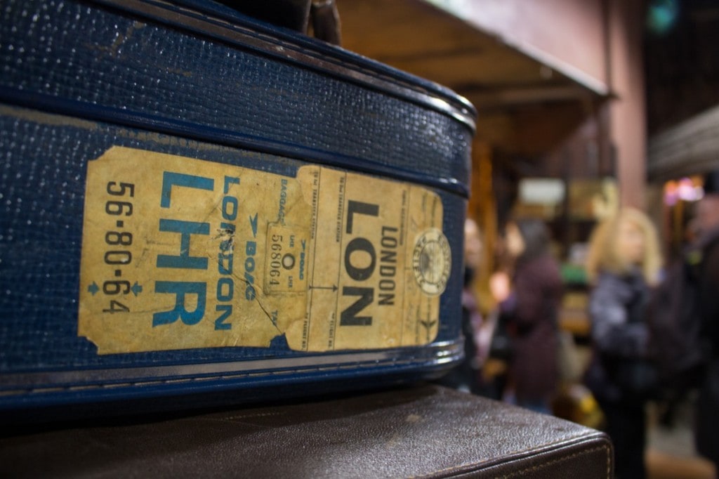 Close-up suitcase, Camden