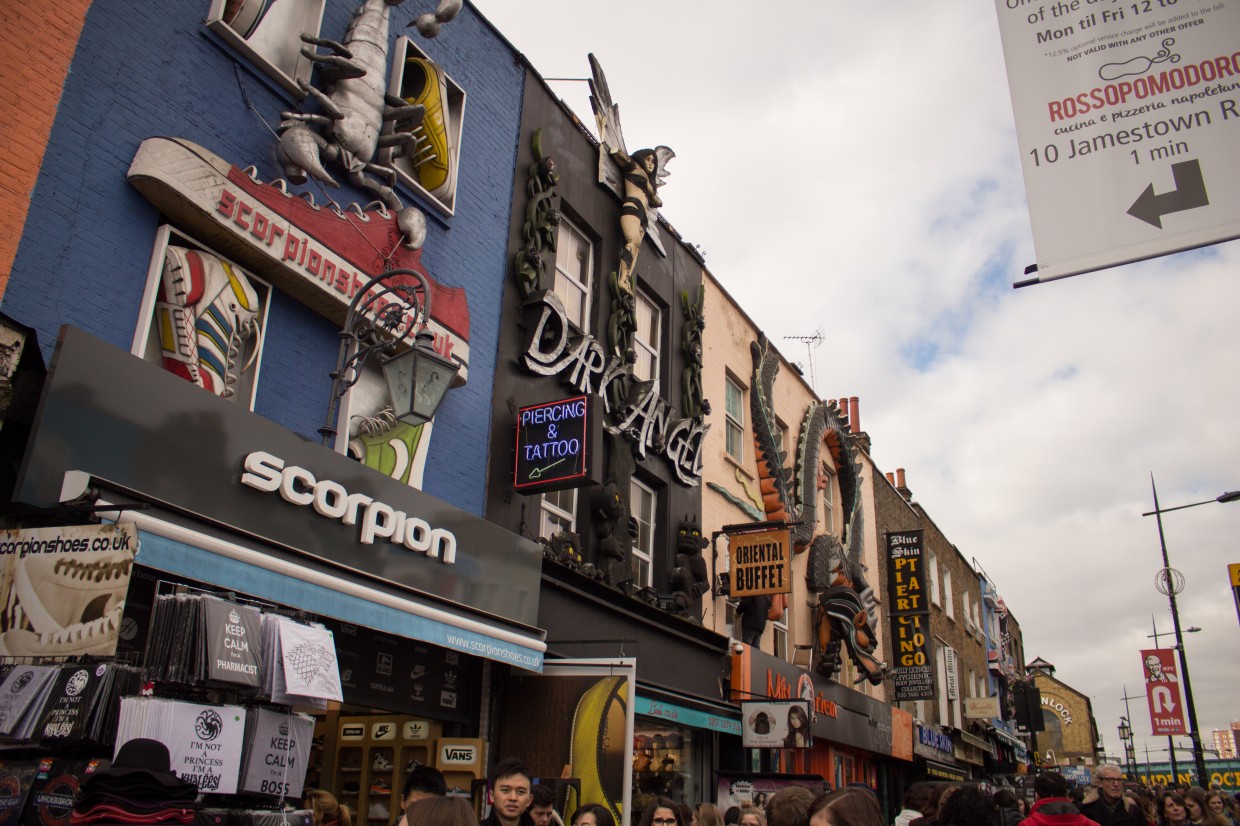 Quirky houses Camden