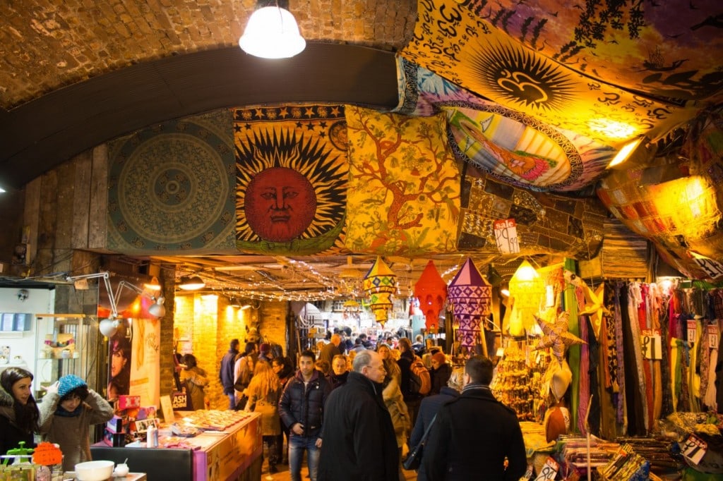 Stalls in Camden Market