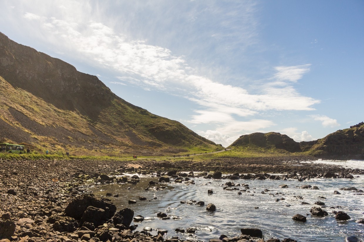 Giant's Causeway landscape Northern Ireland