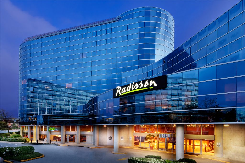 Radisson Hotel in Vancouver