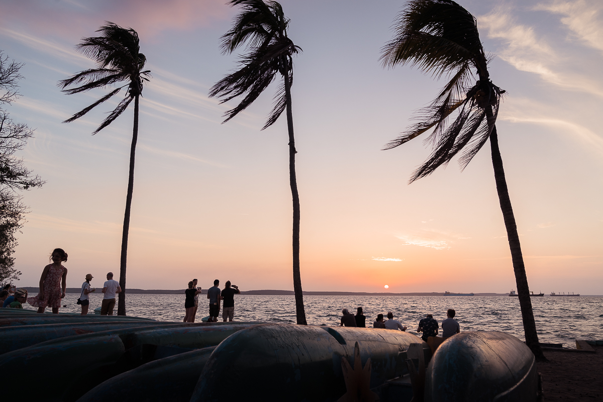 Cienfuegos Cuba sunset beach