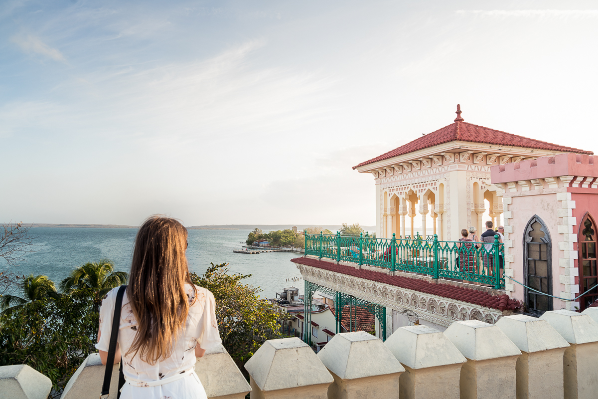 Palacio de Valle terrace view Cuba