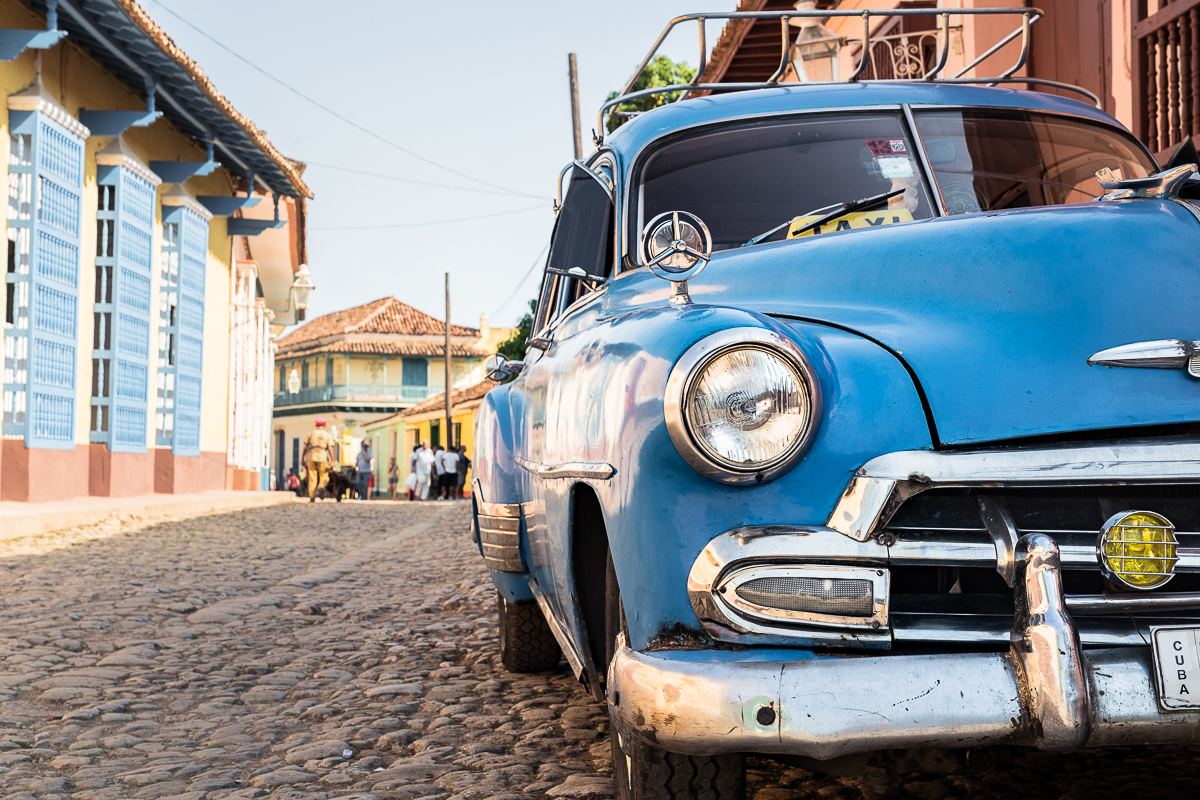 Trinidad Cuba vintage car