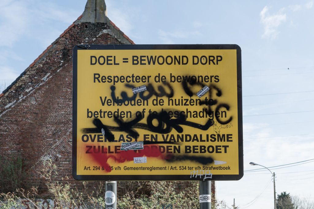 Doel spookstad Belgium