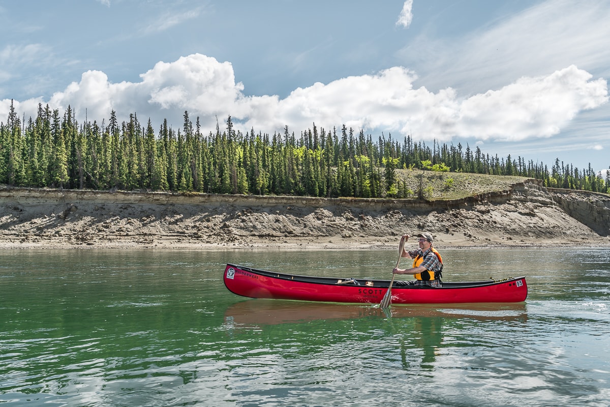 Canoe Yukon river one week Yukon