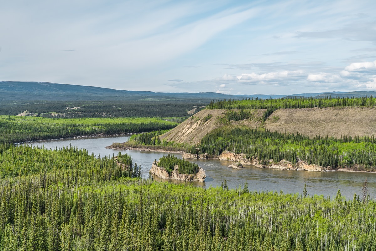 Five Finger Rapids Yukon road trip