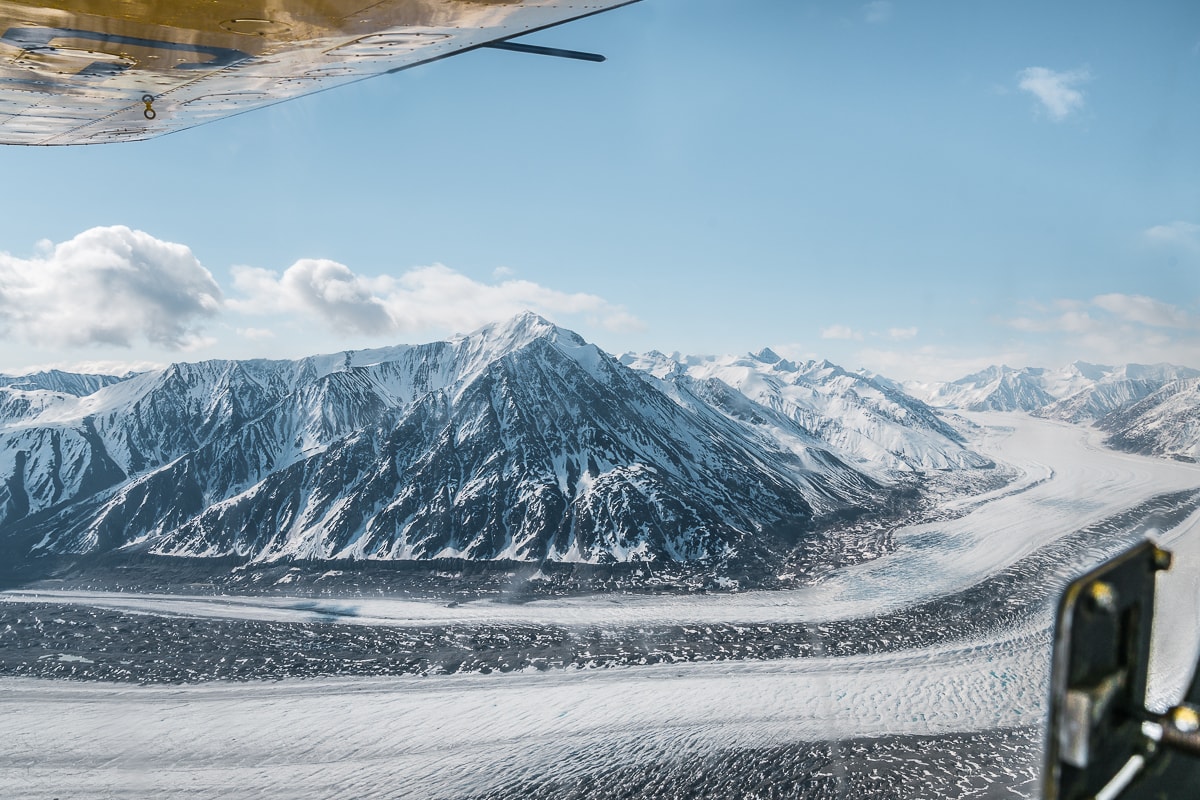 Kaskawulsh glacier Canada Yukon