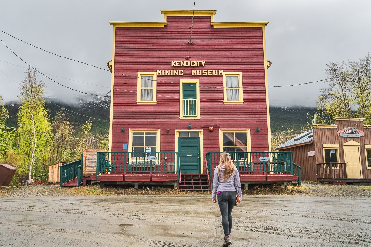 Keno City museum Yukon week itinerary